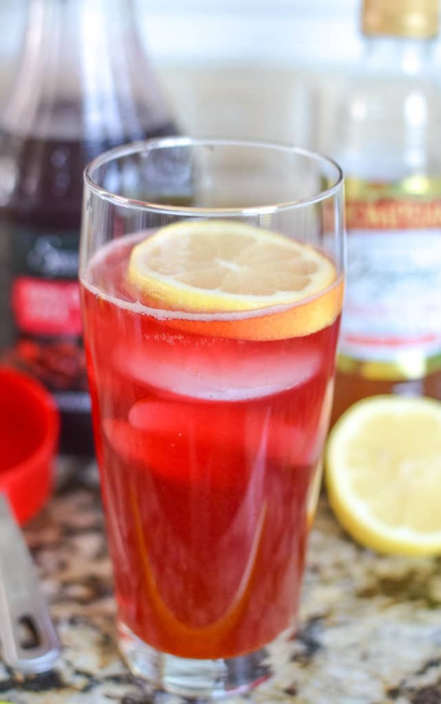 Sparkling Cranberry Turmeric Detox | Cranberry Apple Cider Vinegar Drink