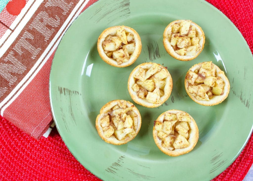  Mini Muffin Tin Apple Pie Bites recipe 