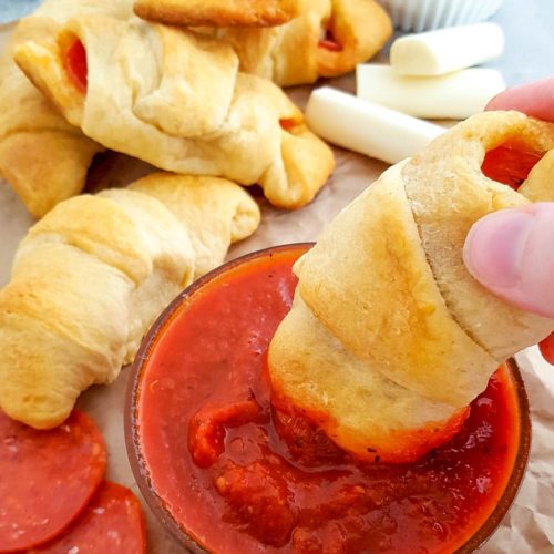 easy pepperoni pizza dippers recipe