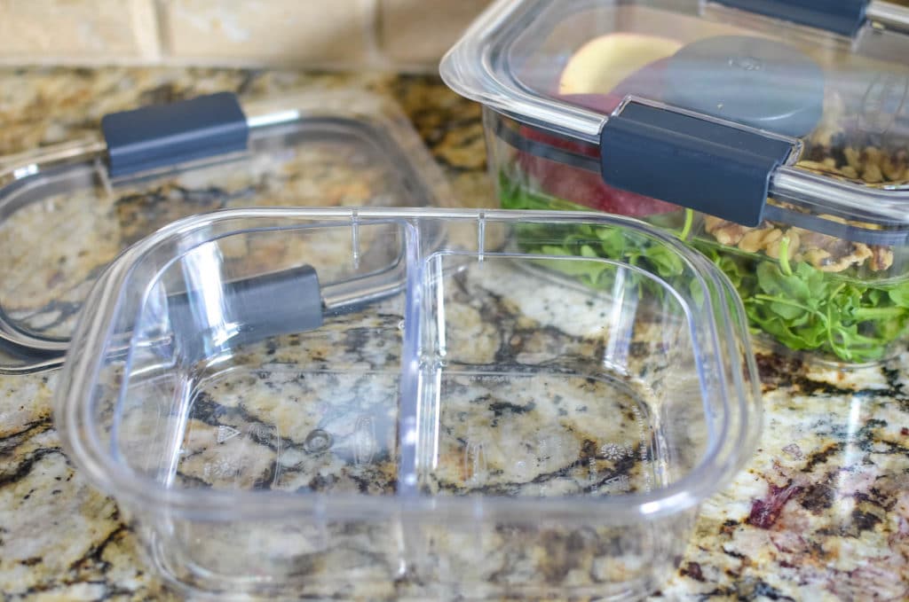 Packed Lunch Mastered with Rubbermaid BRILLIANCE Snack & Salad Set