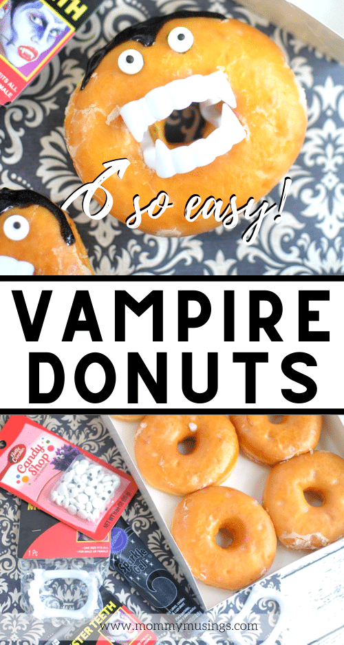 vampire donuts for halloween