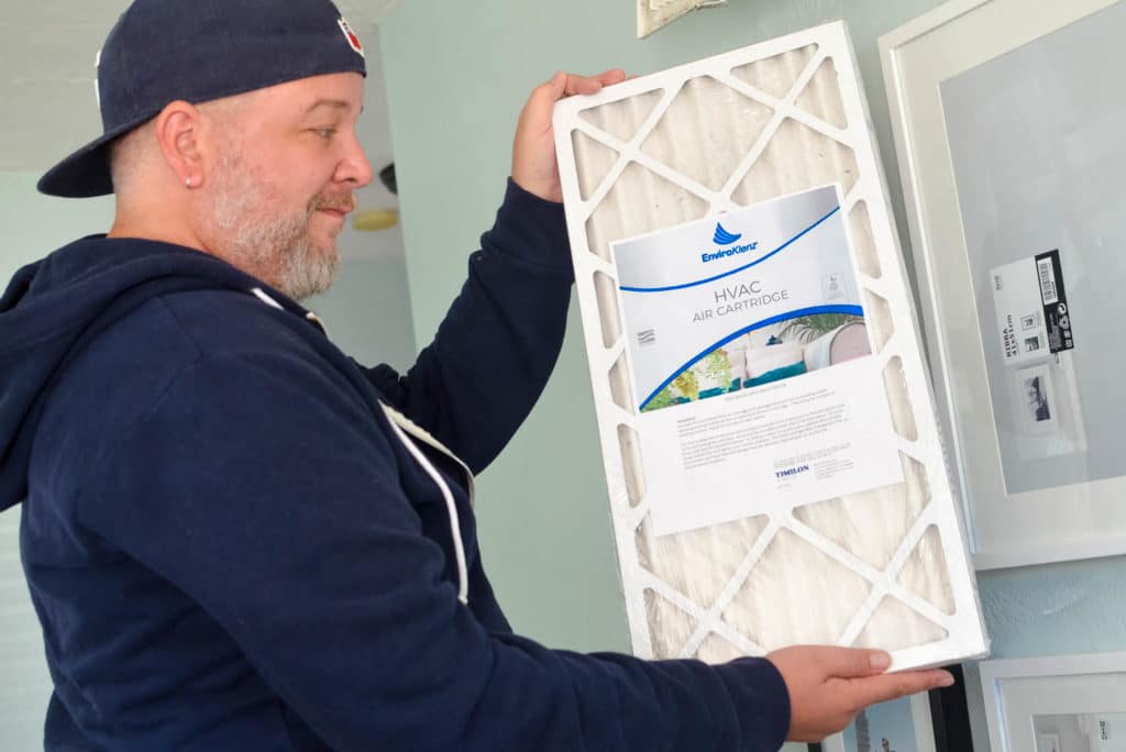 EnviroKlenz HVAC Filter for Chemical Odor & VOC Removal