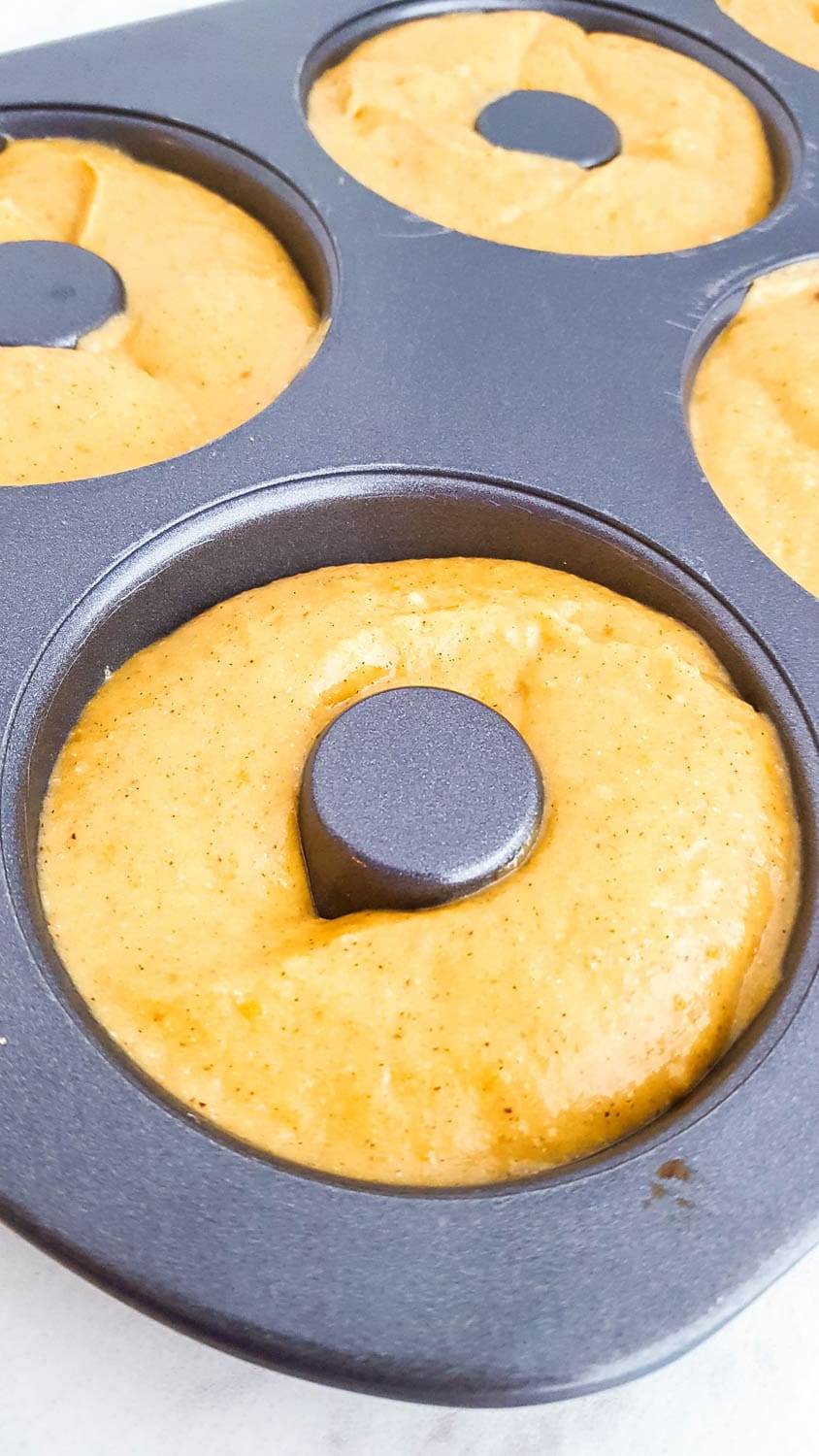 Healthy Baked Pumpkin Donuts recipe