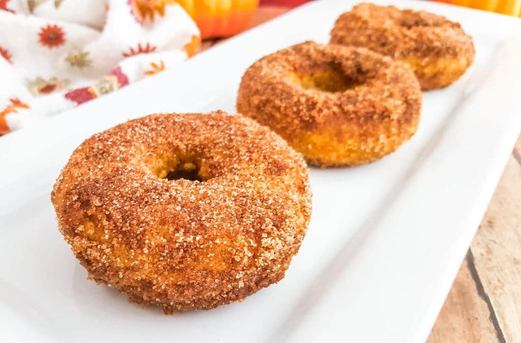 Gluten Free Pumpkin Donuts