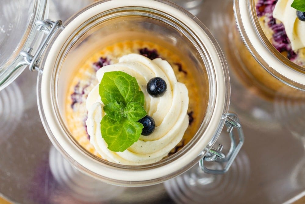 cupcake in a jar