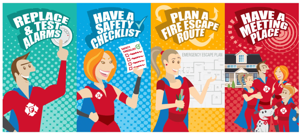 Fire Safety Tips for Your Home & Family