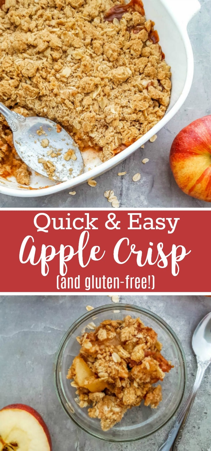 Gluten Free Apple Crisp | Mommy Musings