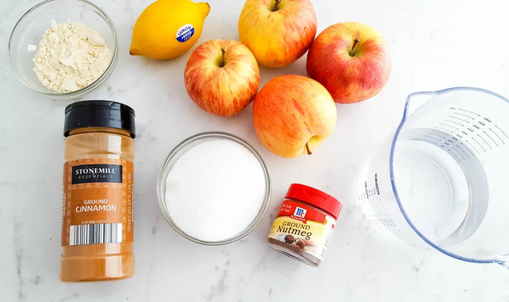 apple pie filling ingredients