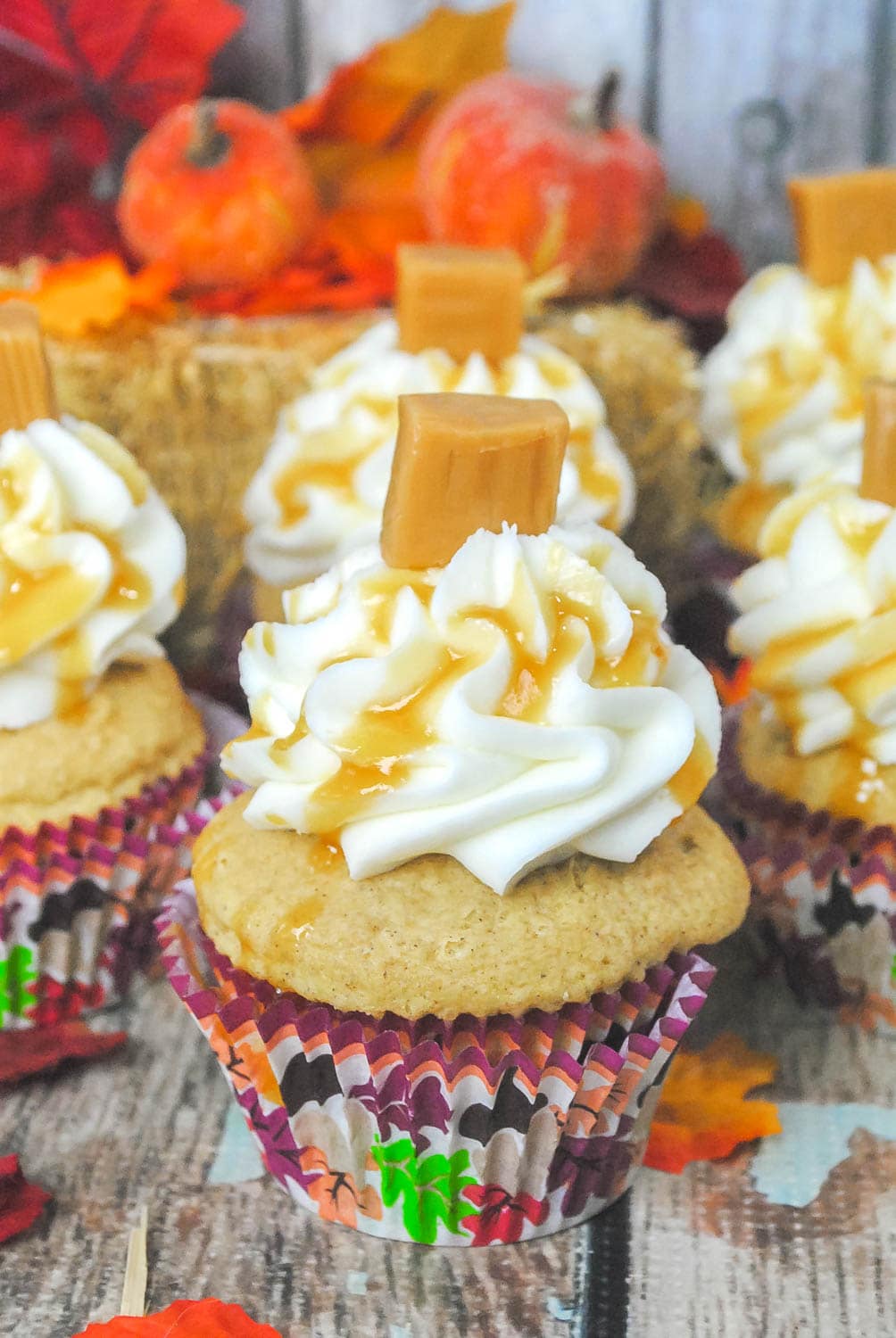 pumpkin caramel latte cupcakes recipe