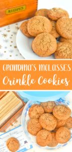 Grandma's Molasses Crinkle Cookies Recipe