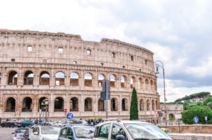 Colosseum rome with kids