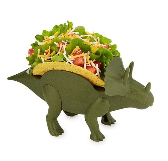 dinosaur taco holder