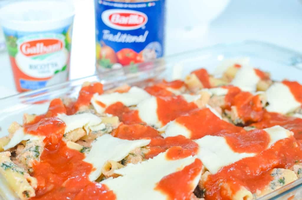 vegetarian baked ziti casserole recipe