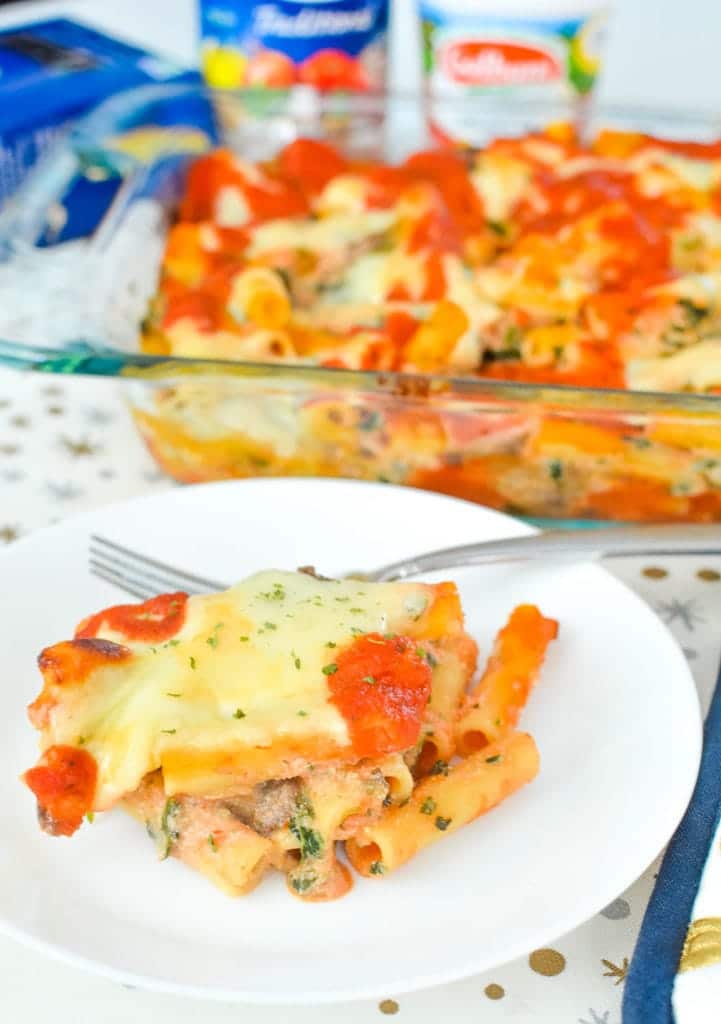 baked ziti casserole recipe