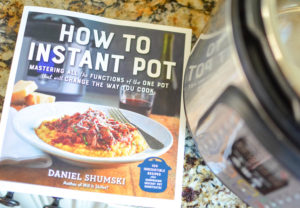 how to instant pot cookbook