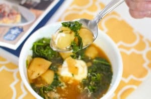 Instant Pot Smoky Potato and Kale Soup Recipe