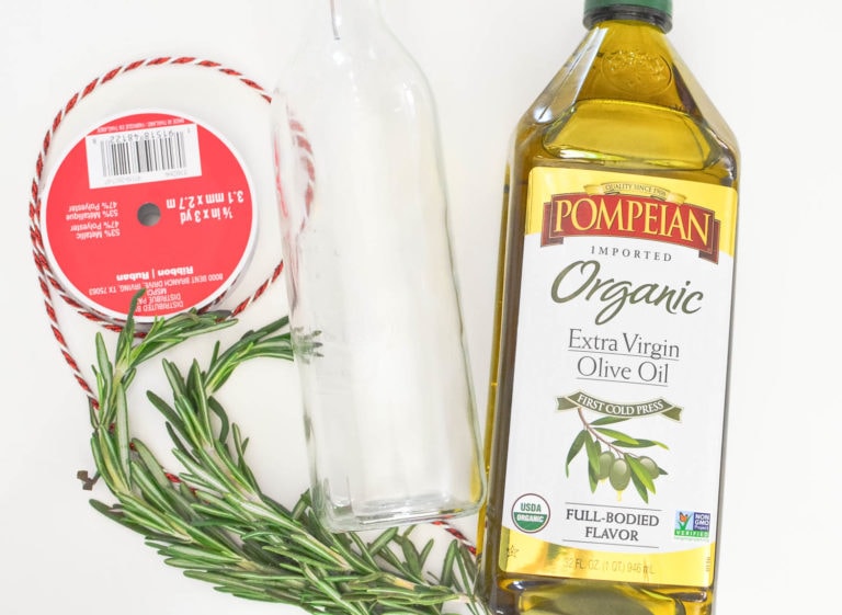 How to Make Rosemary Infused Olive Oil