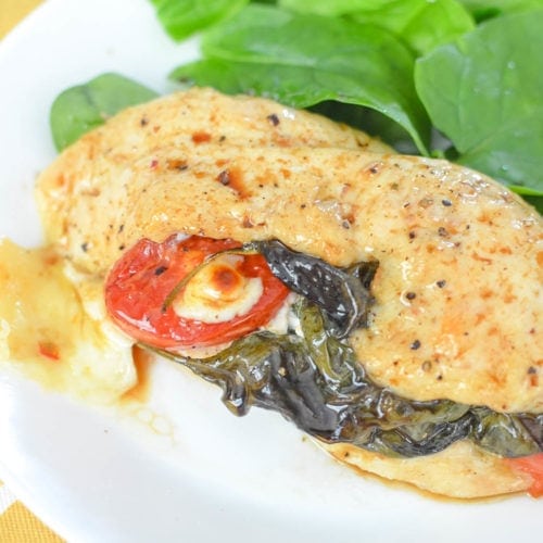 caprese stuffed chicken recipe