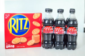 Coca-Cola Zero Sugar and Original Ritz Crackers from Walmart