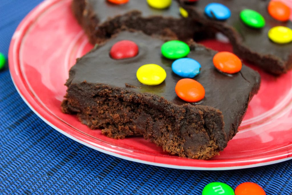 homemade cosmic brownies