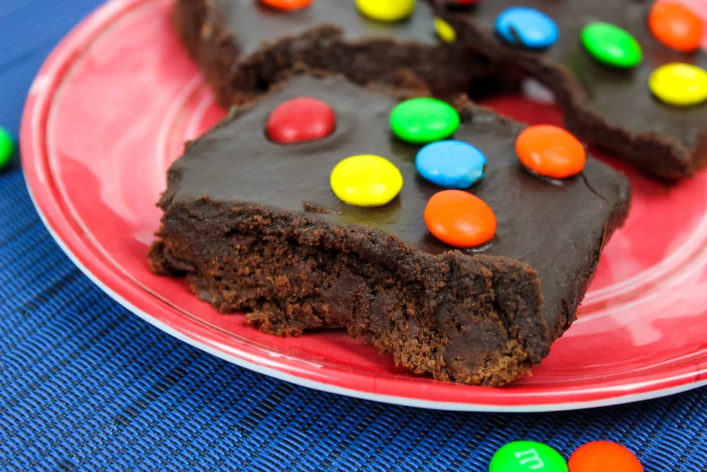 homemade cosmic brownies