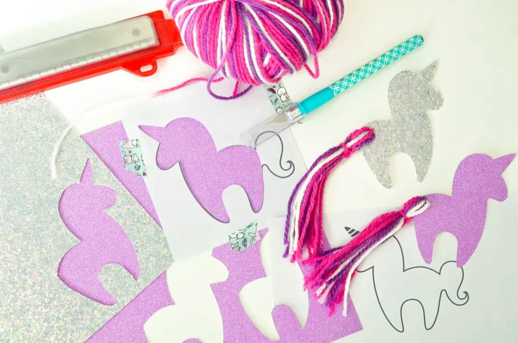 free printable unicorn bookmark