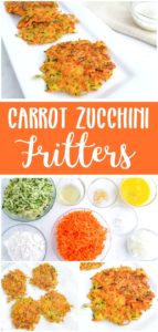 Carrot Zucchini Fritters Recipe