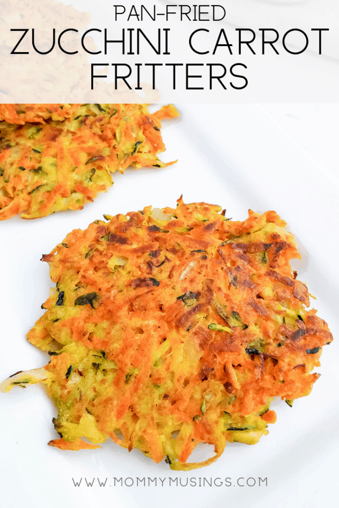 Zucchini Carrot Fritters - Mommy Musings
