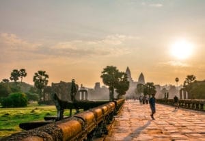 angkor way sunrise