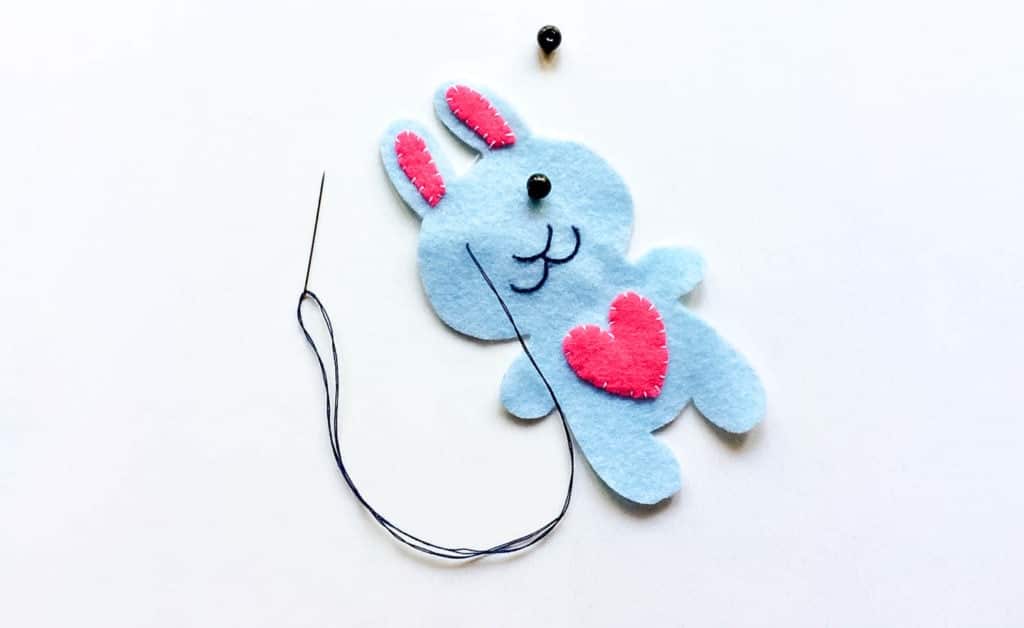 Easy Felt Bunny Plushie