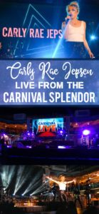 Carly Rae Jepsen Live from the Carnival Splendor Lido Deck