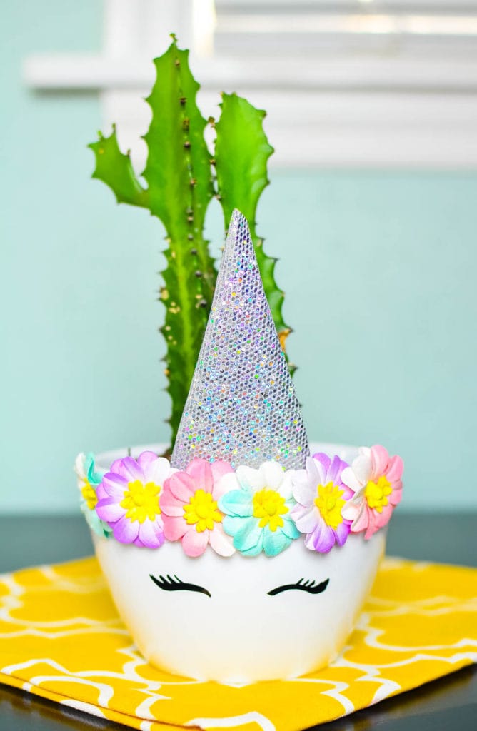 DIY Unicorn Planter Craft