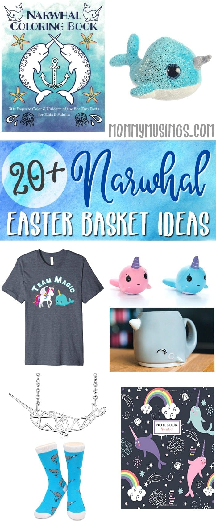 Narwhals Easter Basket Stuffer Ideas