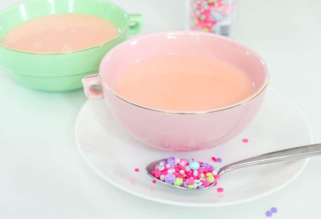 how to make pink hot chocolate