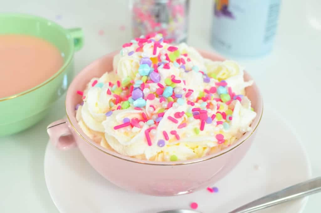 Unicorn Hot Chocolate AKA Pink Hot Chocolate