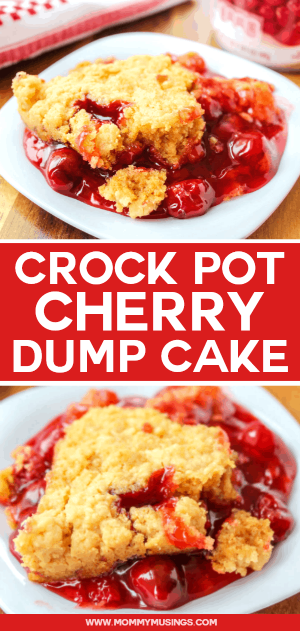 crock pot cherry dump cake