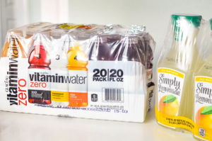 vitaminwater simply lemonade sam's club