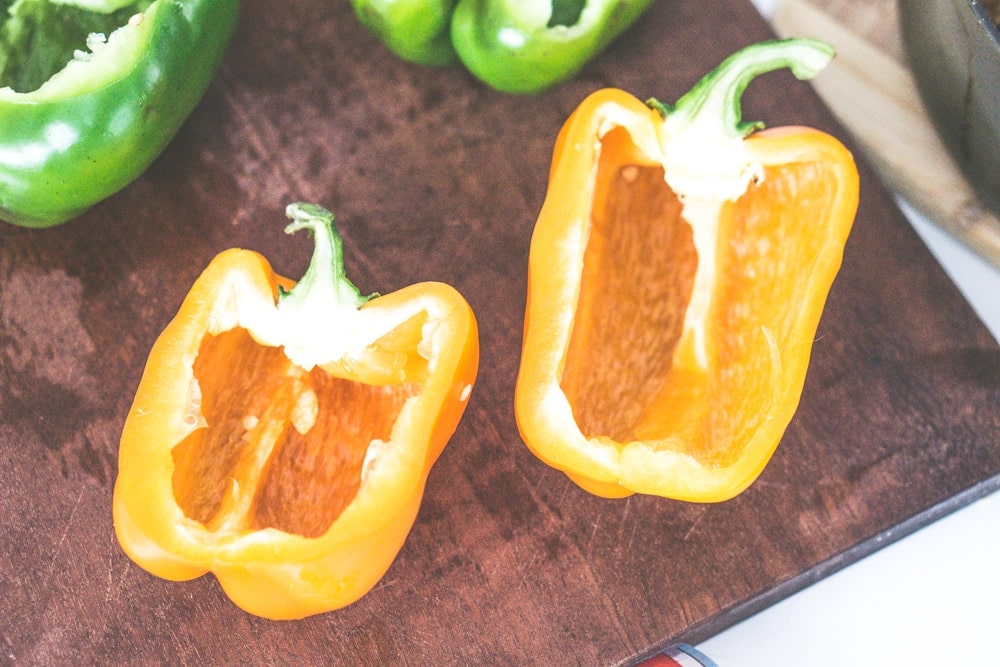 ground beef stuffed bell peppers recipe