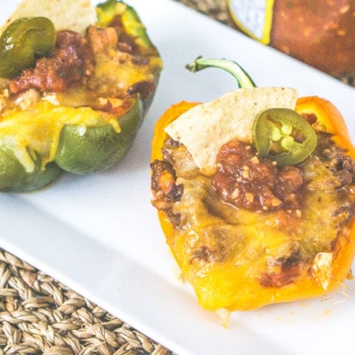 Easy Taco Stuffed Bell Peppers Recipe
