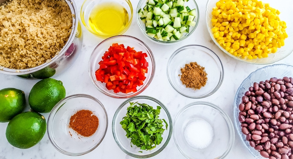 quinoa black bean salad