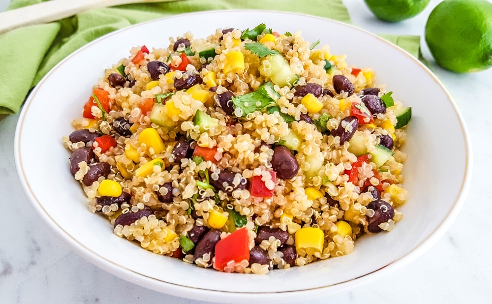 Southwest Quinoa Salad - An Easy Quinoa Salad Recipe