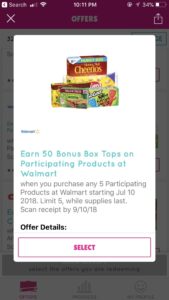 Box Tops for Education