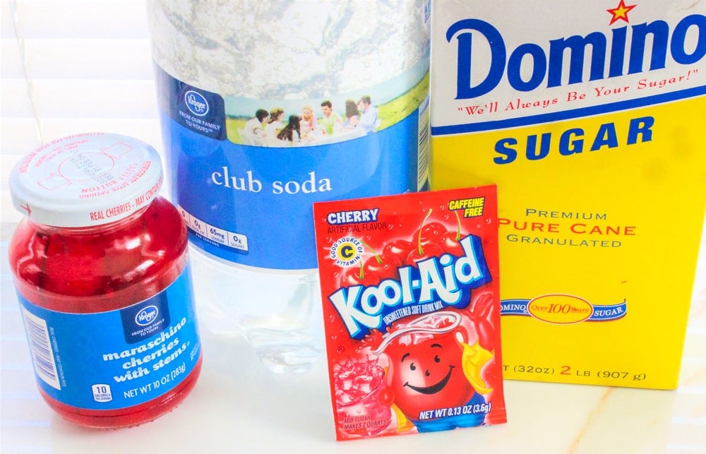 Copycat Cherry Slurpee Recipe Ingredients