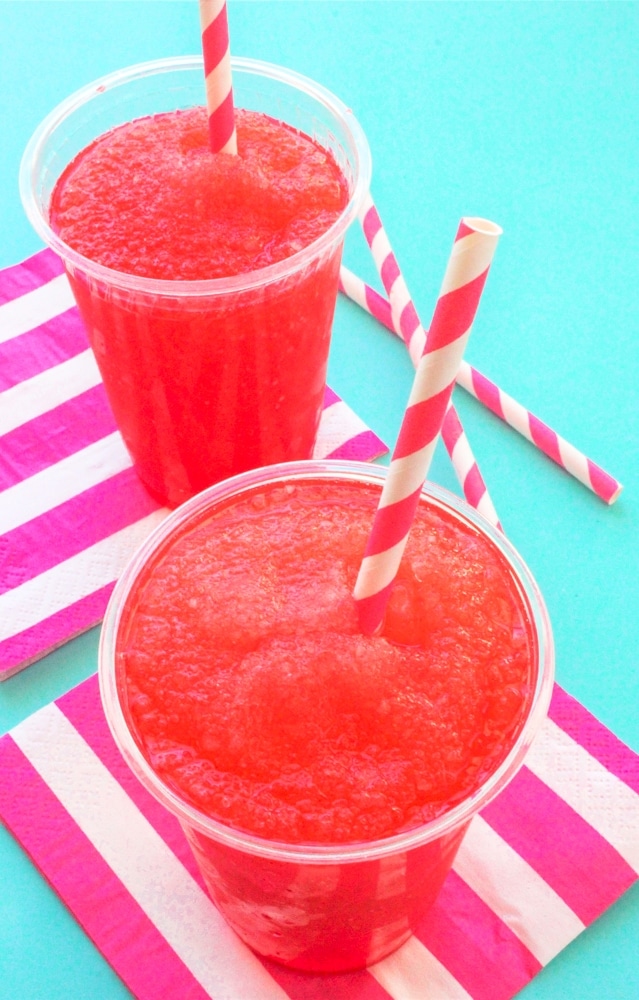 Copycat 7-Eleven Cherry Slurpee Recipe