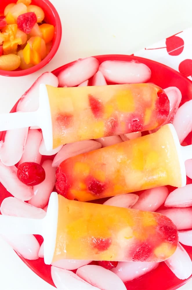 Easy Summer Fruit Cocktail Popsicles Recipe