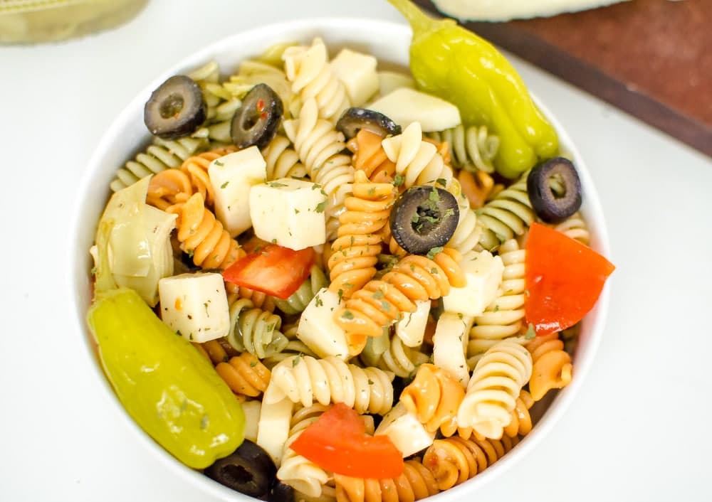 easy summer Italian pasta salad recipe