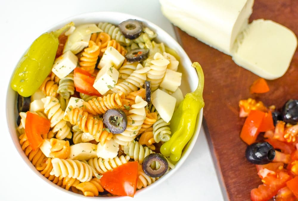 Easy Summer Italian Pasta Salad Recipe