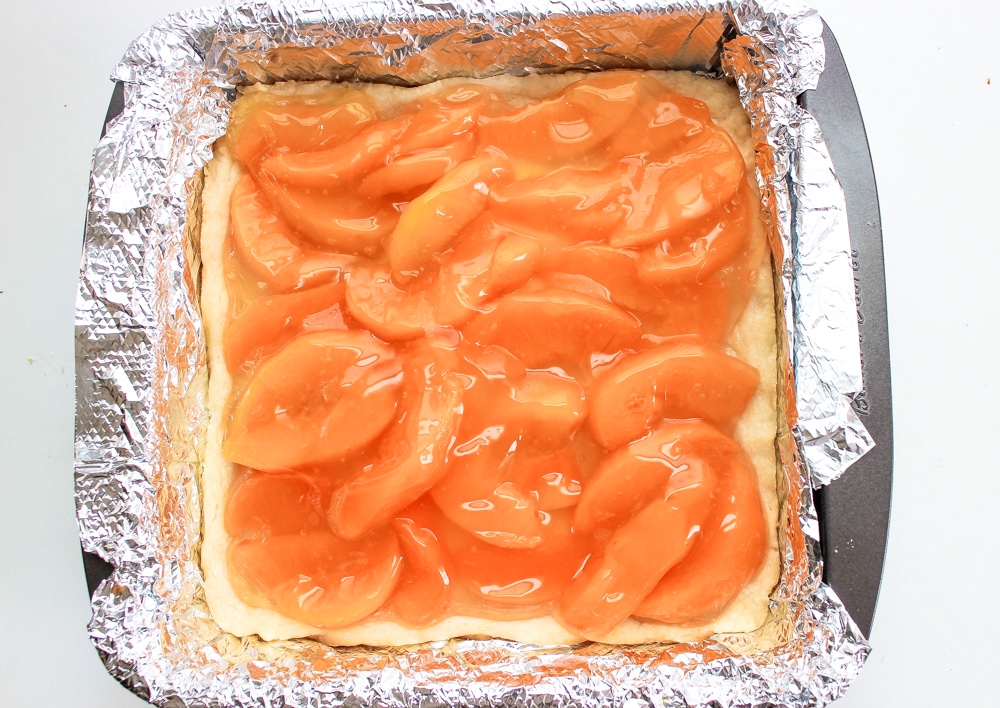 peaches and cream pie bars recipe