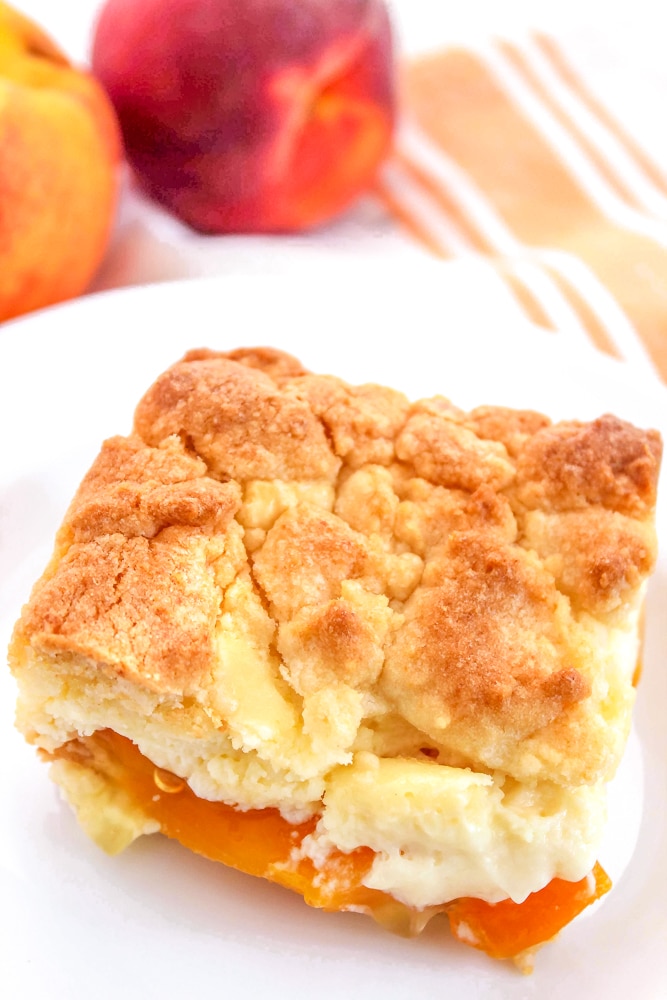 Peaches and Cream Bars Recipe