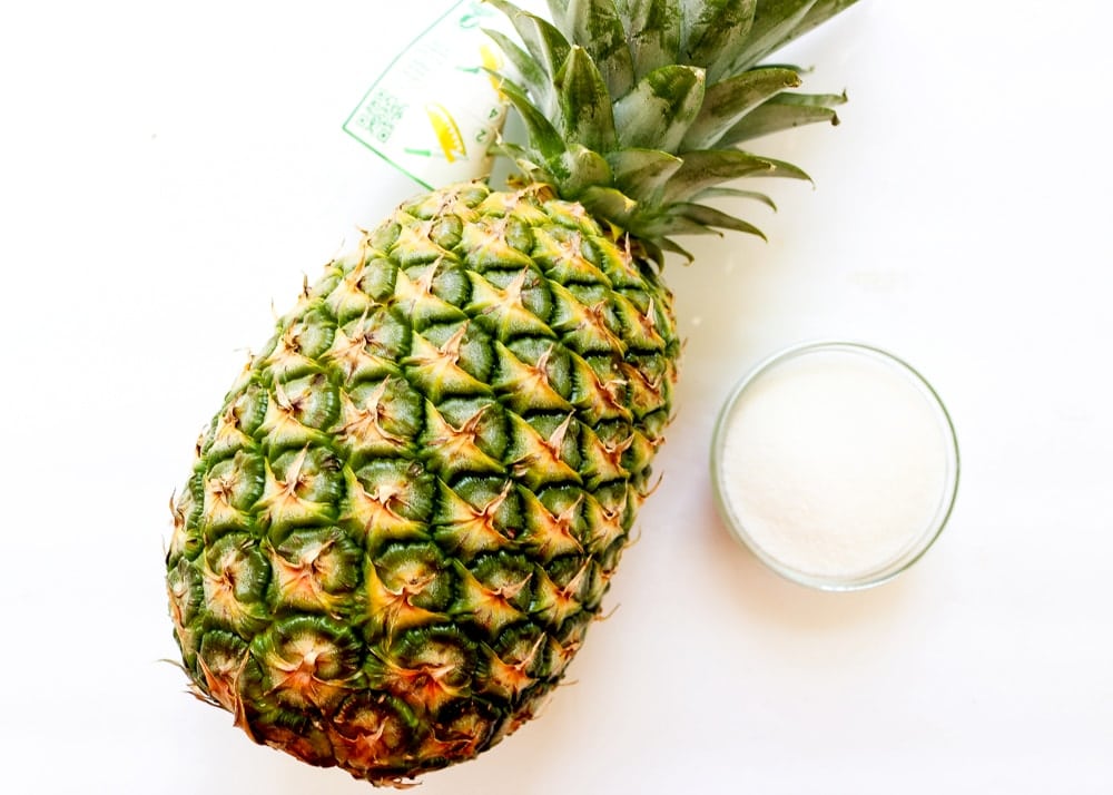 Pineapple Sorbet Ingredients